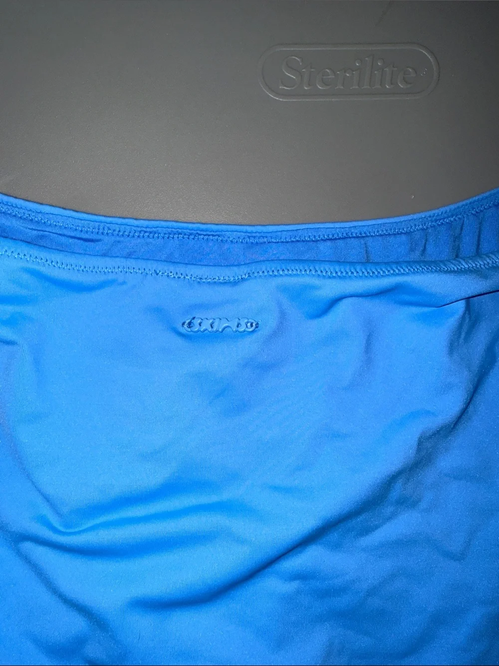 Skims Signature Swim Dipped Mid Coverage Bottom Tide Medium